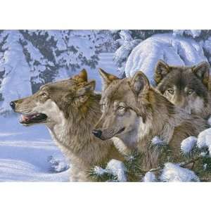  Wolves of Winter (1,000 Piece Puzzle) Toys & Games