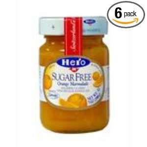 Hero Sugar Free Preserve Orange Marmalade, 7 Ounce Bottles (Pack of 6)