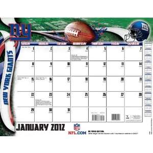    Turner New York Giants 2012 22x17 Desk Calendar