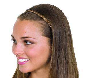 Thin Braidies® 1/4 Braided Faux Hair Headband 5 Colors  
