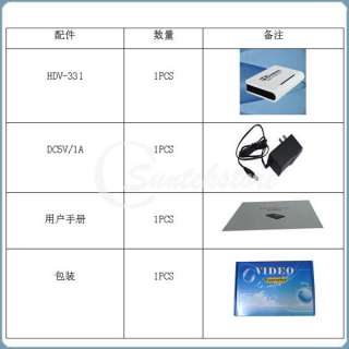 HDMI to PC VGA DVD HDTV PS3 Xbox 360 Audio Video Converter Adapter Box 
