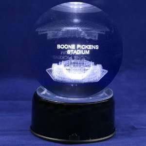  Oklahoma State Cowboys Football Stadium 3D Laser Globe 