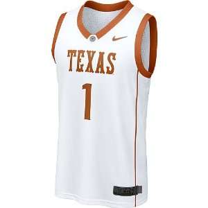  Nike Texas Longhorns Replica Basketball Jersey Sports 