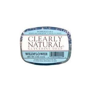  Clearly Natural Soap Bar Wildflower Beauty