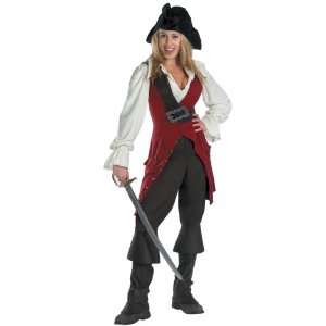 Pirates of the Caribbean 3 Elizabeth Pirate Deluxe Teen (2007) Costume 