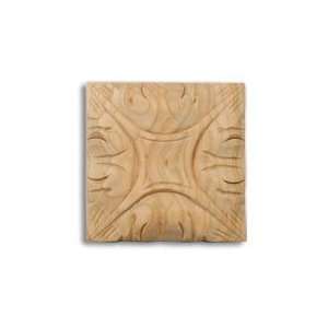   12 CKP Brand Hand Carved Large Wood Rosette, Cherry