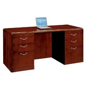  Coped Edge DMi Summit 66 in. Wood Kneehole Credenza in 