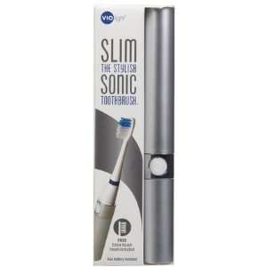  VIOlight SLIM Sonic Toothbrush Silver (Quantity of 3 