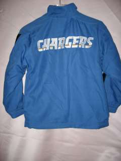   Chargers LB NFL Youth Large Mid Weight Fleece Jacket   Jersey $50