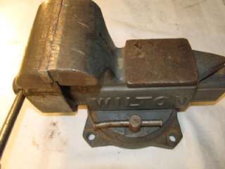   Anvil Vise w/ pipe clamp Model 1644, Swivel Base, 4 wide jaws  