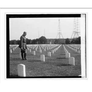   Print (L) Gen. Pershing at Arlington, 5/26/25