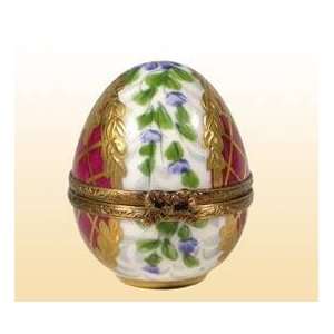EGG with Perfume Bottle Authentic French Limoges Box 