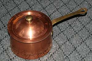New York Copper Mfg. Corp 5 Sauce Pan Professional Cookware Cook 