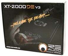 Re Audio XT2000DE V3N 1200 Watt RMS 2000 Watt Mono Car Amplifier + 2 