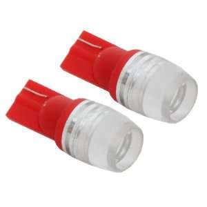   T10 12V Light LED Replacement Bulbs 168 194 2825 W5W   Red Automotive