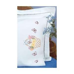  Jack Dempsey Stamped Pillowcases With White Perle Edge 2 