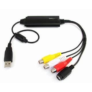   USB S Video and Composite Audio Capture Cable SVID2USB23   Black
