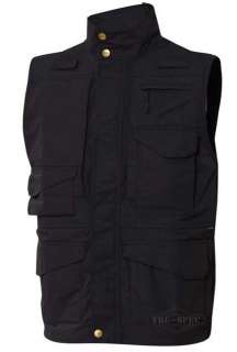 Tactical Vest by TRU SPEC   24/7 Series NTOA   BLACK 690104270050 