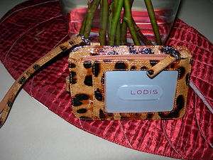 LODIS SIREN SMARTPHONE CASE #212IE CML51 LEATHER LEOPARD NWT  