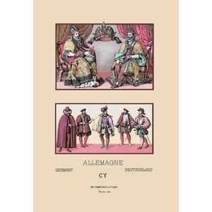    Vintage Art Costumes of Imperial Germany   13859 9
