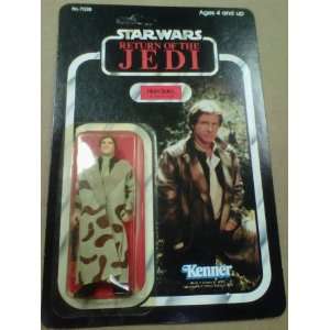  Han Solo Endor Trench Coat Vintage Star Wars Return of the 
