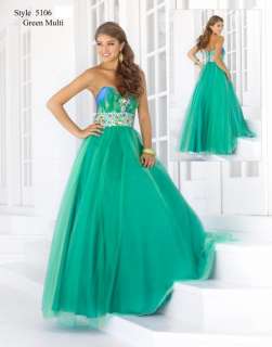 HOT 2012 PROM DRESS Style 5106 Blush by Alexia Collection SIZES 2 16 