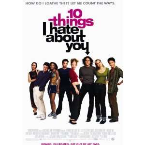  Ten Things I Hate About You   Movie Poster   27 x 40