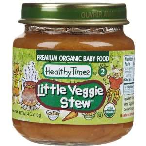 Healthy Times Premium Organic Baby Food, Little Veggie Stew, Stage 2 