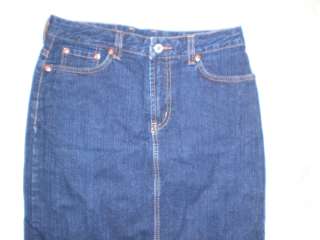 Lucky Brand Jeans size 25 long denim skirt used  