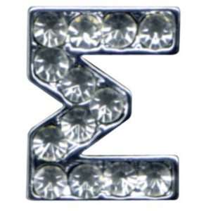    Rhinestone Ruby 0703190 Letters Greek Sigma