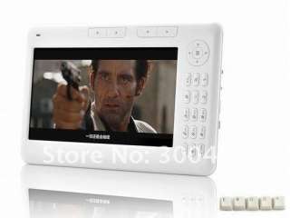 New 7 Inch Color Screen Ebook Reader,e reader,4GB e book FM MP4,case 