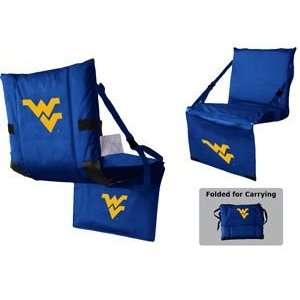 West Virginia Mountaineers Tri Fold Seat Chair   NCAA College 