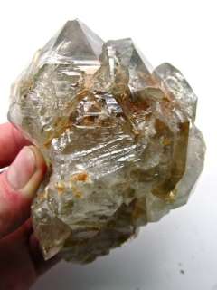   Smoky Quartz/Citrine Scepter Crystal from Hiddenite, North Carolina