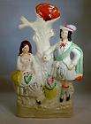 antique 19th c staffordshire pottery spill vase figurine expedited 