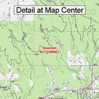   Map   Kingsland, Texas (Folded/Waterproof)