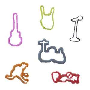  Shaped Silicone Bracelets  Rockband Case Pack 144 Toys 