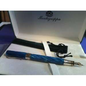    Montegrappa Symphony Blue Fountain Pen Medium Nib