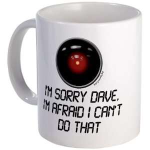 HAL Sorry Movie Mug by  