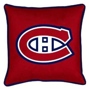  NHL Montreal Canadiens Pillow   Sidelines Series Sports 