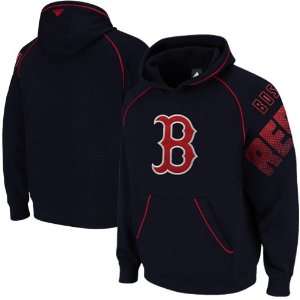   Red Sox Youth Home Run Pullover Hoodie   Navy Blue