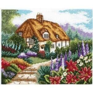  Cottage Garden In Bloom   Cross Stitch Kit Toys & Games