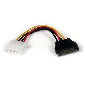  StarTech 6IN SATA TO LP4 POWER CABLE ADAPTER FM
