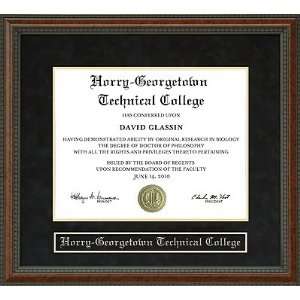  Horry Georgetown Technical College (HGTC) Diploma Frame 