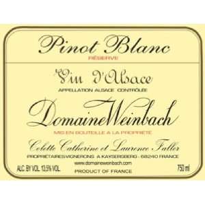  2009 Domaine Weinbach Reserve Pinot Blanc 750ml Grocery 