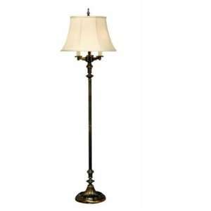   New Traditionsitions Patina Brass 6 Way Floor Lamp