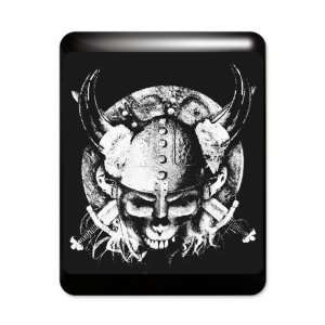  iPad Case Black Helmet Sword and Skull 