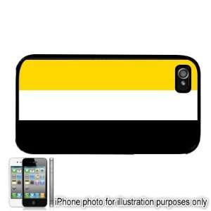  Garifuna Flag Apple iPhone 4 4S Case Cover Black 