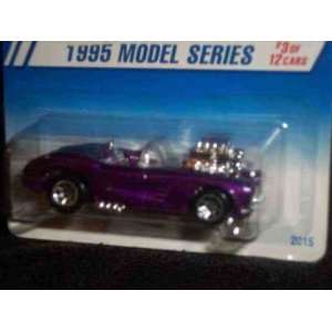 1995 #3 58 Corvette Coupe Pear Purple 7 Spoke Malaysia Mint #341 1995 