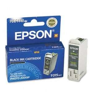 Epson® Stylus T015201, T016201 Ink Cartridge INKCART,STYLPHTO2000P,BK 