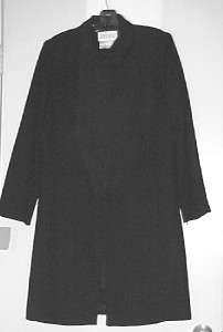 Belldini 2pc Lt. Weight Black Coat and Pant Size 6 NWT  